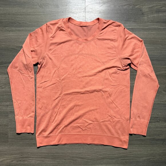 lululemon athletica Orange Long Sleeve Tee - Picture 2 of 7